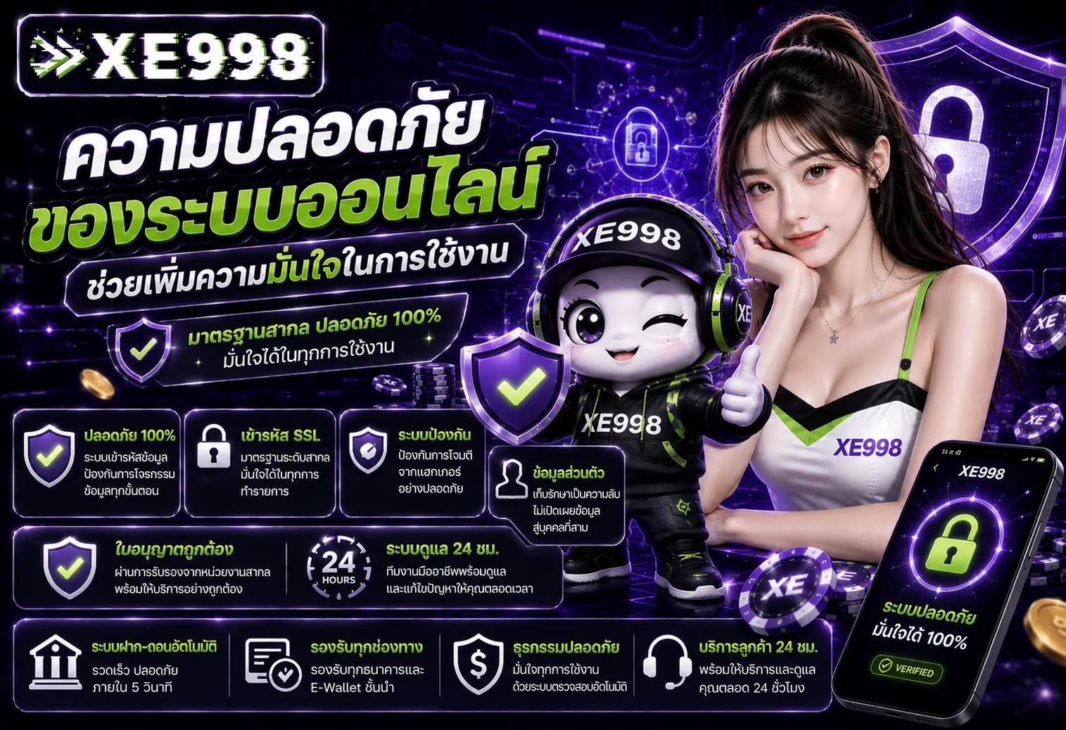 XE998 สล็อตมือถือ โหลดเร็ว เล่นได้ไม่มีสะดุด